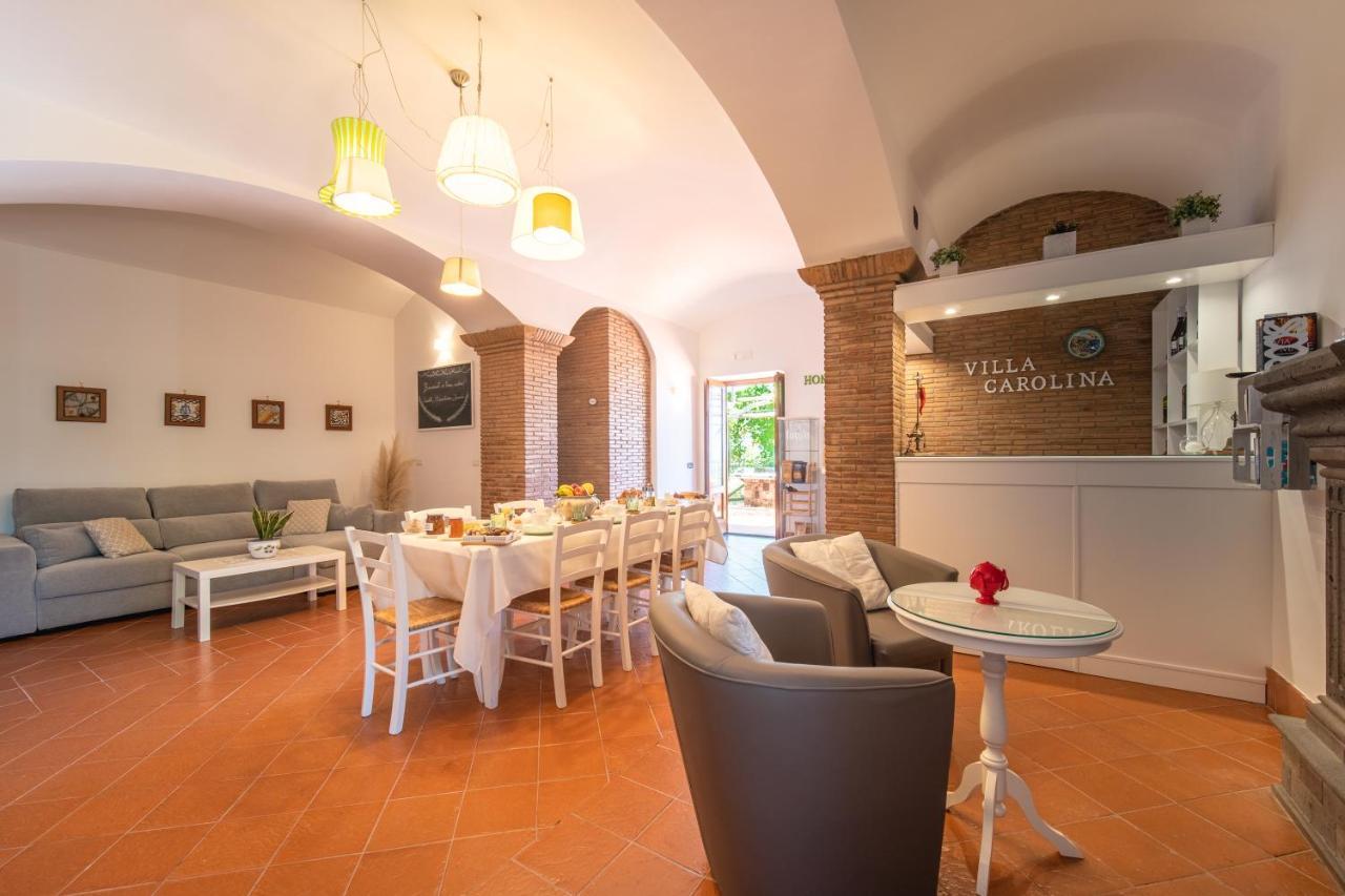 Villa Carolina Sorrento Private Heated Pool And Sea View Ngoại thất bức ảnh