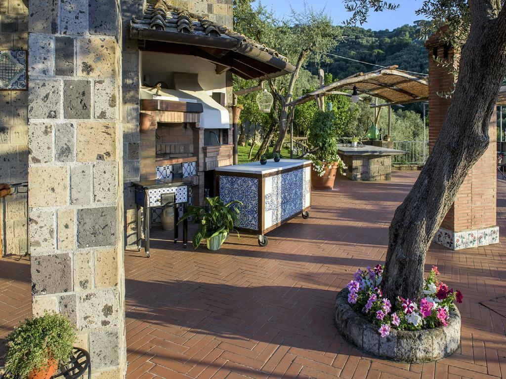 Villa Carolina Sorrento Private Heated Pool And Sea View Ngoại thất bức ảnh