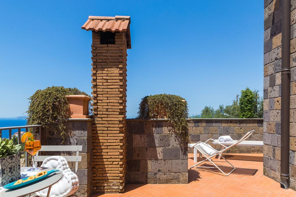 Villa Carolina Sorrento Private Heated Pool And Sea View Ngoại thất bức ảnh